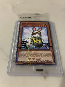 Yu-Gi-Oh! Rescue Rabbit Neymar Jr - 2025 eFootball Promo SEALED EFC1-EN001 - Image 2