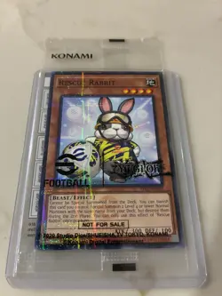 Yu-Gi-Oh! Rescue Rabbit Neymar Jr - 2025 eFootball Promo SEALED EFC1-EN001 - Image 3