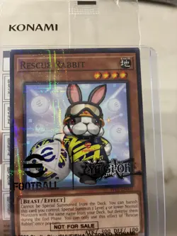 Yu-Gi-Oh! Rescue Rabbit Neymar Jr - 2025 eFootball Promo SEALED EFC1-EN001 - Image 4