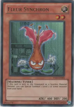 Fleur Synchron - TF05-EN001 - Ultra Rare - Limited Edition x1 Moderately Played - Image 1