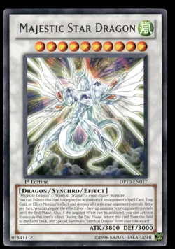 Majestic Star Dragon DP10-EN017 Rare Duelist Pack 10: Yusei 3 Yu-Gi-Oh Near Mint - Image 1