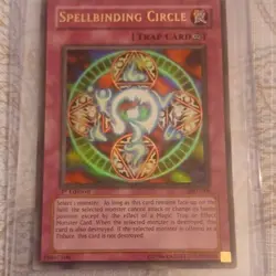 Konami Yu-Gi-Oh! Spellbinding Circle MRL-006 Magic Ruler 1st Ed English Ultra - Image 2