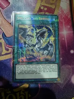 Spell Card "Soul Exchange" - MP25-EN007 - Starlight Rare YuGiOh - Image 1