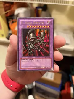 B. Skull Dragon MRD-E018 Unlimited Rare Holo Yu-Gi-Oh! LP - Image 1