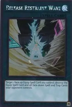 Yugioh - Release Restraint Wave (Platinum Rare) (Limited) - NKRT-EN029 (P) - Image 1