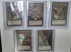 EXODIA THE FORBIDDEN ONE - YGLD - COMPLETE SET - UNLIMITED EDITION - NM - Image 1