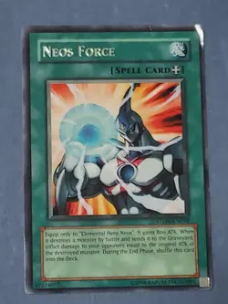 Yugioh! Neos Force STON-EN039 Rare Unlimited LP - Image 1