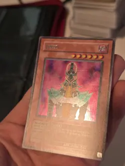 Yu-Gi-Oh JINZO PSV-000 Secret Rare LP+ Clean Played Copy - Image 3