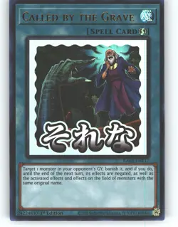 Called by the Grave (Ultra Rare) RA05-EN117 Yu-Gi-Oh 1st Edition NM - Image 1
