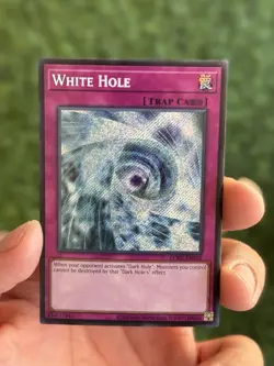 White Hole - LCKC-EN102 - Secret Rare - Unlimited Edition - Image 1