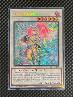 Yugioh Mind Castlin MP24-EN149 Secret Rare 25th Anniversary Tin: Dueling Mirrors - Image 1