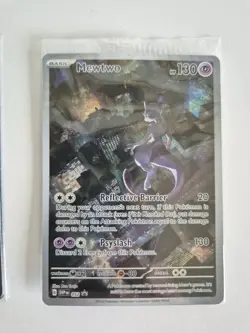 Pokemon 151 UPC Promo Set, Box Fresh: Metal Mew 205, Sealed Mew 053 & Mewtwo 052 - Image 3