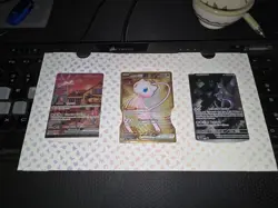 Pokemon 151 UPC Promo Set, Box Fresh: Metal Mew 205, Sealed Mew 053 & Mewtwo 052 - Image 1