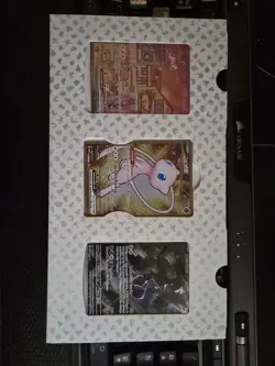 Pokemon 151 UPC Promo Set, Box Fresh: Metal Mew 205, Sealed Mew 053 & Mewtwo 052 - Image 4