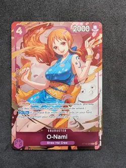 O-Nami ST18-002 C Dash Pack Alt Art Heroines Edition ENGLISH One Piece CCG - Image 1