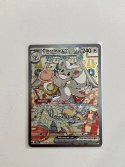 Cinccino ex SIR 119/086 Chaos Rising Holo NM/M+ PACK FRESH PSA 10 contender - Image 1