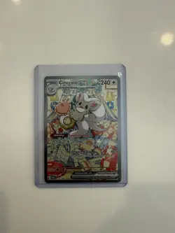 Cinccino ex SIR 119/086 Chaos Rising Holo NM/M+ PACK FRESH PSA 10 contender - Image 3