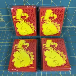 4 Pokemon Vivid Voltage ETB Card Sleeves Elite Trainer Box Pikachu Vmax Lot Bulk - Image 1
