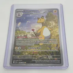 Pokemon TCG Ampharos 090/086 Chaos Rising Illustration Rare NM - Image 4
