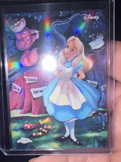 2026 Topps Chrome Disney Art Of Disney SP Alice In Wonderland - Image 1