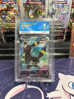 Ace 9 Umbreon V 188/203 Evolving Skies Full Art Pokemon TCG Card - Image 1