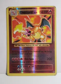 Pokemon TCG Charizard XY Evolutions 11/108 Reverse Holo Rare. - Image 1