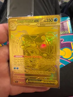 Mega Greninja ex 122/086 Me04: Chaos Rising Holo - Image 3
