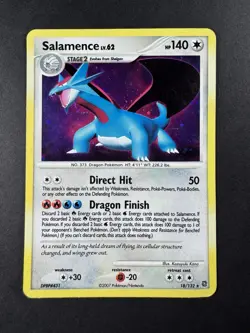 Salamence 18/132 Secret Wonders Holo Rare 2007 MP - Image 1