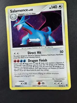 Salamence 18/132 Secret Wonders Holo Rare 2007 MP - Image 2
