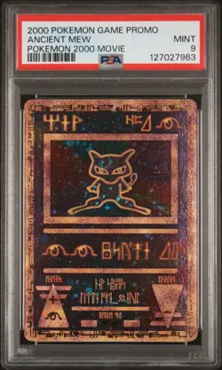2000 POKEMON GAME MOVIE ANCIENT MEW POKEMON 2000 MOVIE PSA 9 - Image 1