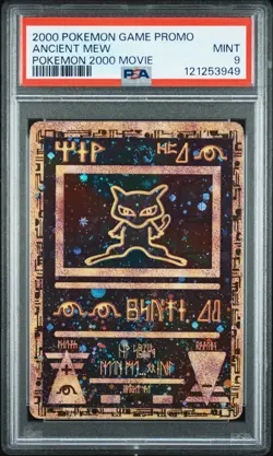 Ancient Mew Pokemon 2000 Movie Game Movie Pokemon PSA 9 - Image 1