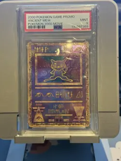 2000 POKEMON GAME MOVIE POKEMON 2000 MOVIE ANCIENT MEW PSA 9 - Image 1