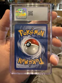 CGC 8 Meganium 2000 Neo Genesis 11/111 Holo SWIRL Pokemon Card psa - Image 3