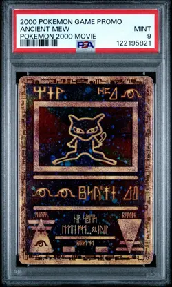 2000 Pokemon Game Movie Ancient Mew Pokemon 2000 Movie MINT PSA 9 - Image 1