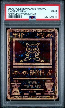2000 Pokemon Game Movie Ancient Mew Pokemon 2000 Movie MINT PSA 9 - Image 1