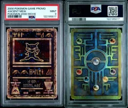 2000 Pokemon Game Movie Ancient Mew Pokemon 2000 Movie MINT PSA 9 - Image 3