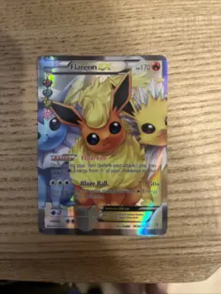 Flareon EX Full Art Ultra Rare Holo Generations Radiant Collection RC28/RC32 VLP - Image 1