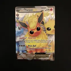 Flareon EX (Full Art) RC28/RC32 Generations: Radiant Collection Holo Ultra Rare - Image 3