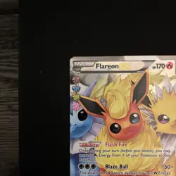 Flareon EX (Full Art) RC28/RC32 Generations: Radiant Collection Holo Ultra Rare - Image 5