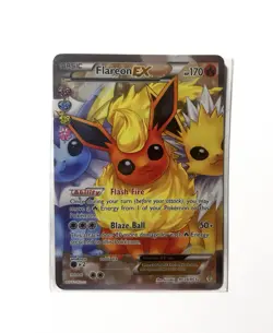 Flareon EX RC28/RC32 - Generations Radiant Collection - ULTRA RARE HOLO FULL ART - Image 1