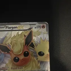 Flareon EX RC28/RC32 Generations Radiant Collection Ultra Rare Full Art Holo - Image 3