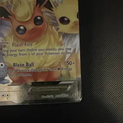 Flareon EX RC28/RC32 Generations Radiant Collection Ultra Rare Full Art Holo - Image 4