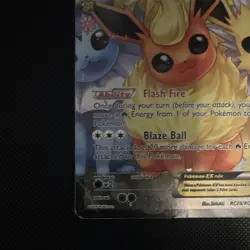 Flareon EX RC28/RC32 Generations Radiant Collection Ultra Rare Full Art Holo - Image 5