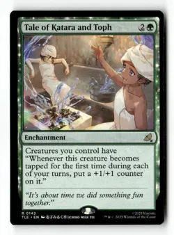 Tale of Katara and Toph 143 Rare MTG TLE NM - Image 2