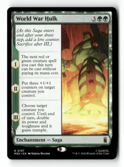 World War Hulk 197 Rare MTG MSH NM - Image 2