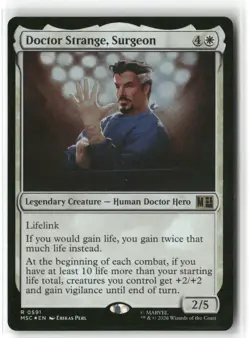 Doctor Strange, Surgeon 591 Commander: Marvel Super Heroes Magic: Foil NM - Image 1