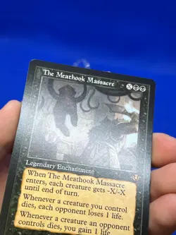 Magic the Gathering Innistrad Remastered The Meathook Massacre 387 Retro Frame - Image 4
