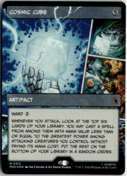 Cosmic Cube (Borderless) (0312) - Marvel Super Heroes (MSH) Foil - Image 1