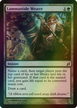 MTG Lammastide Weave Foil ** Lorwyn ** English (NM) - Image 1
