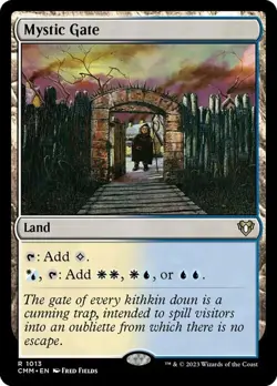 Magic The Gathering MTG MYSTIC GATE Commander Masters NM Near Mint - Image 1
